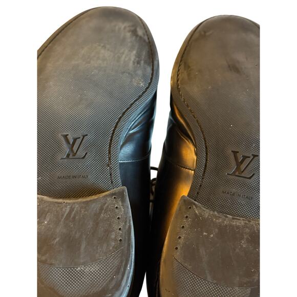 Louis Vuitton Derby Men Leather Oxford Shoes